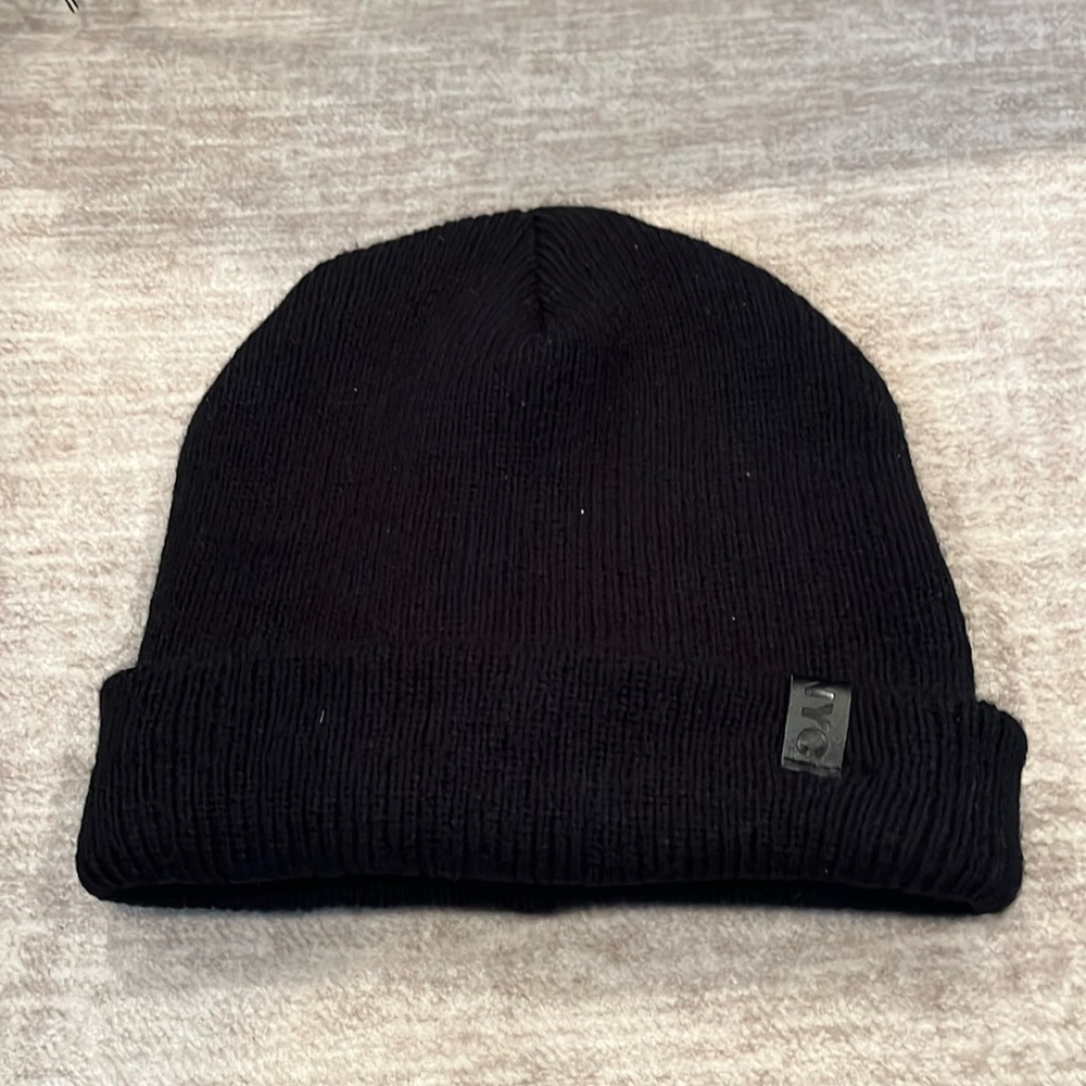 NYC Underground black ski and cold weather beanie hat